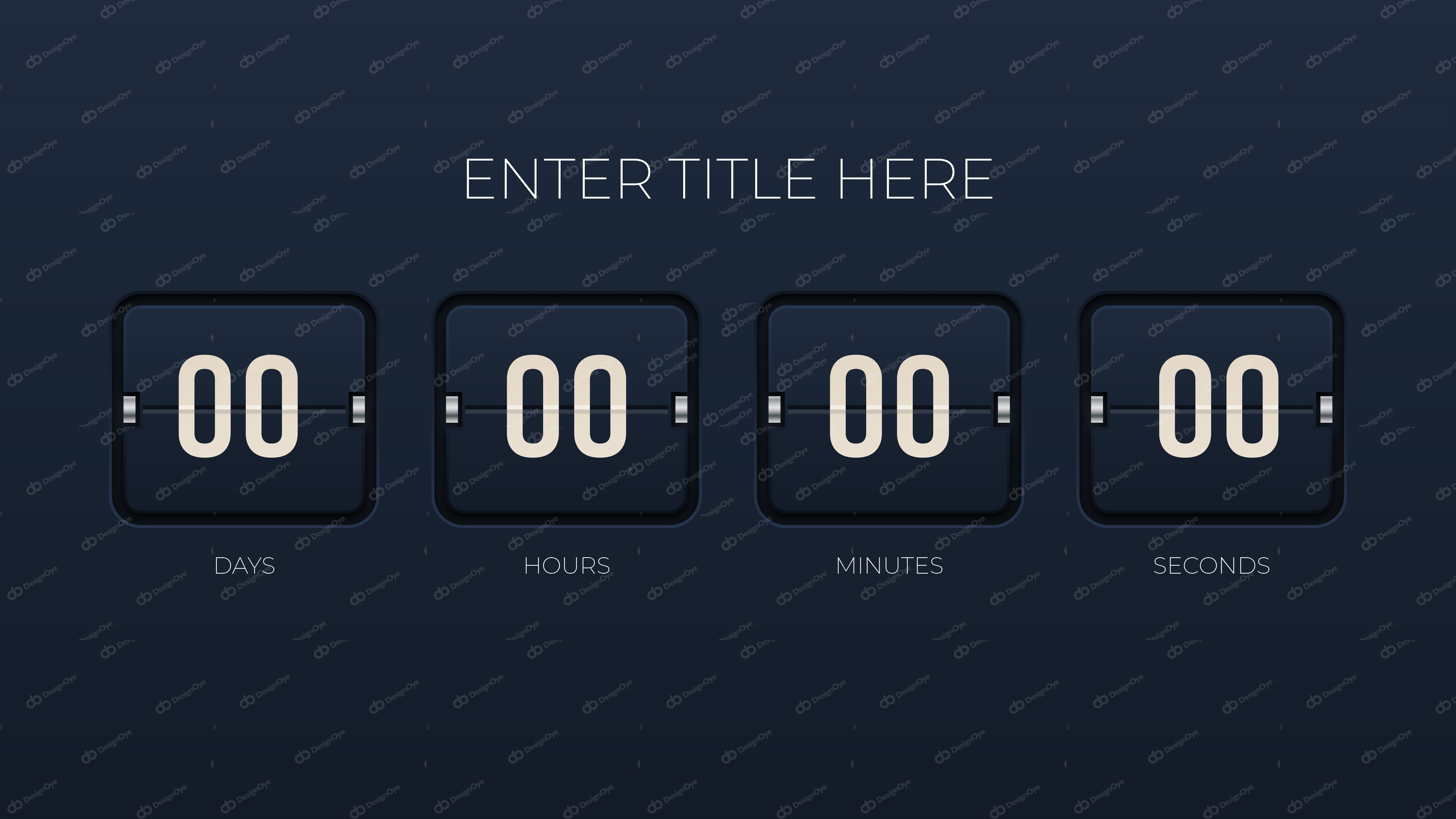 Modern Coming Soon Countdown Templates