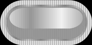 led rounded h grey vector image