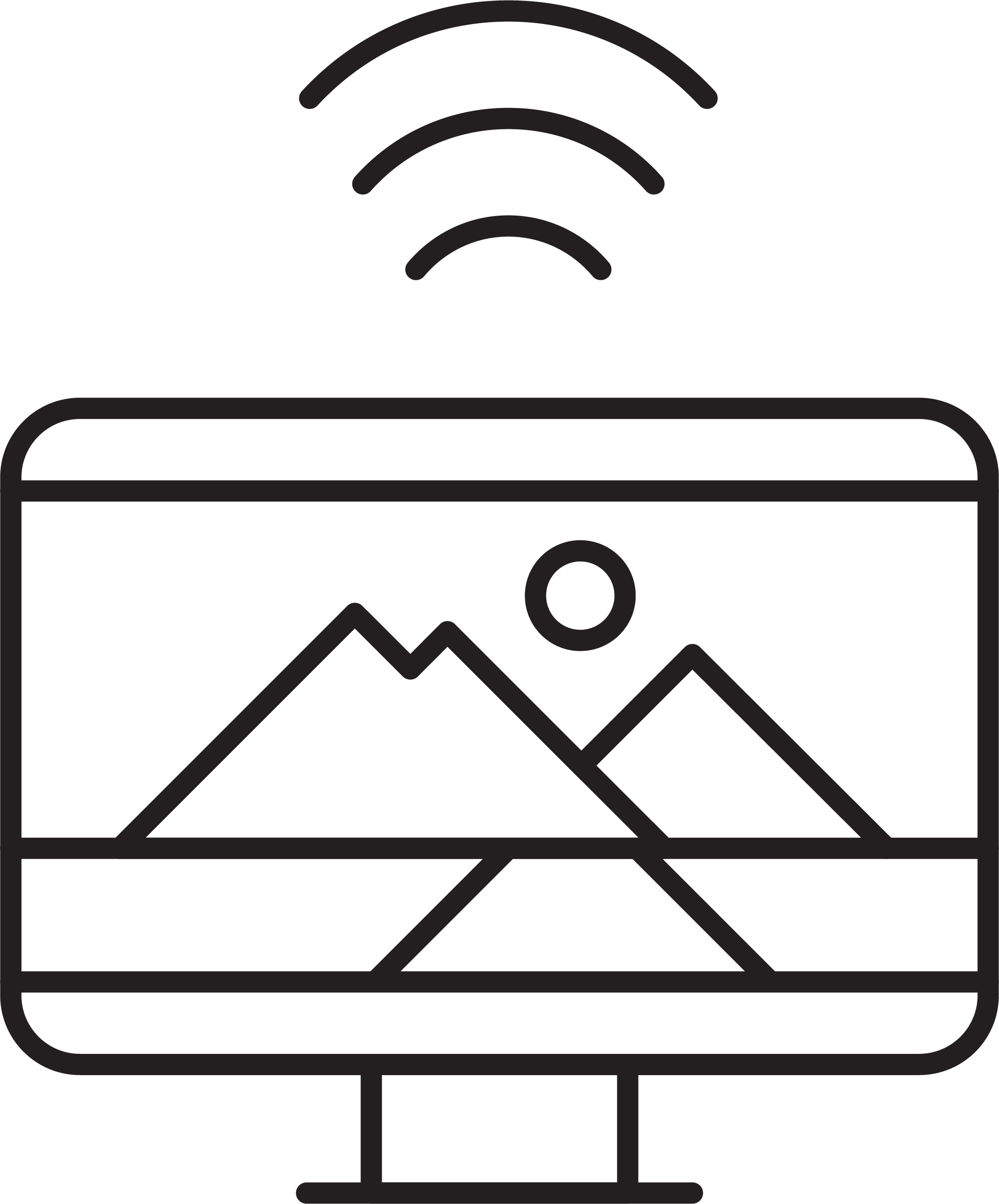 live streaming video online broadcast vector icons (7)