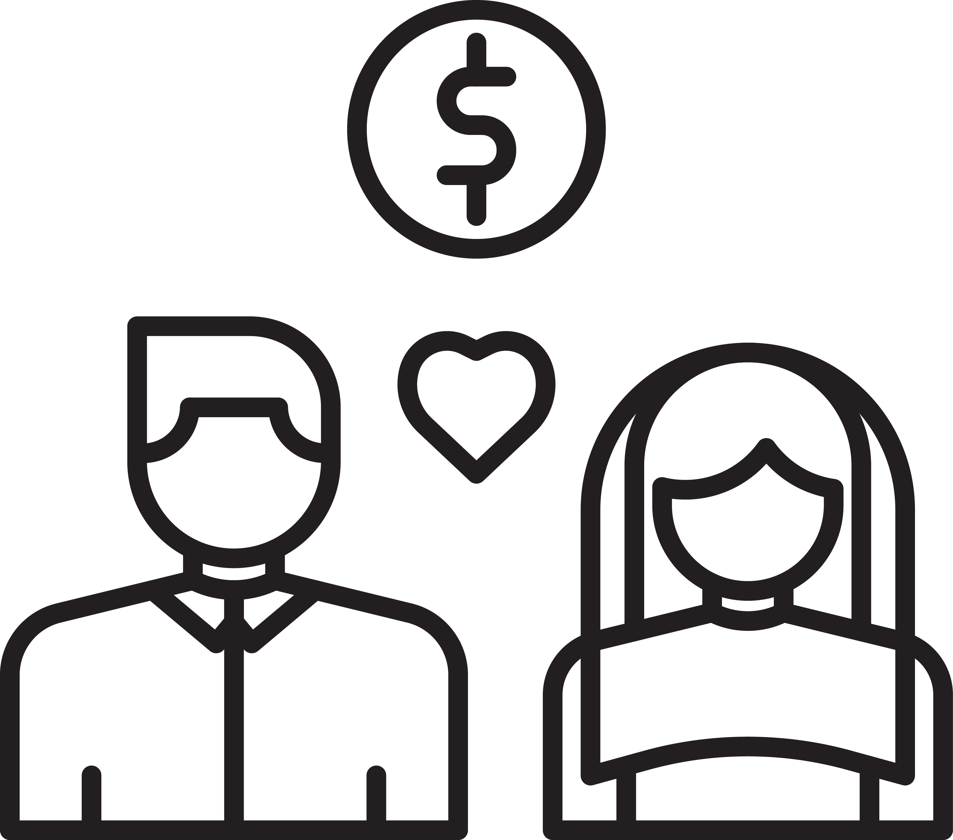 symbols for personal loan and bank related financial topics- vector icon (14)